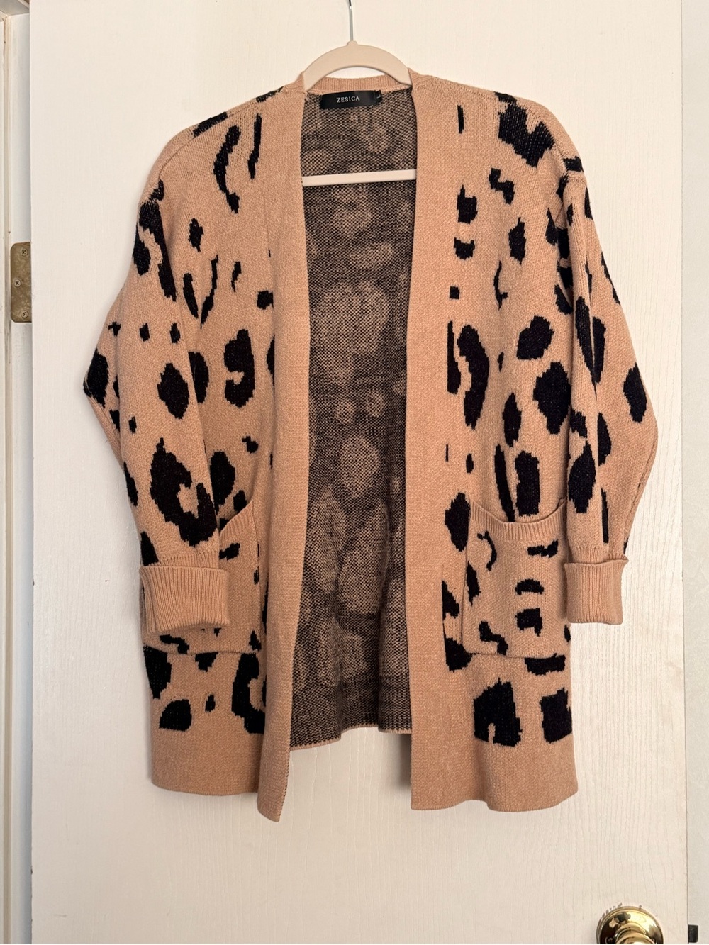 Cheetah Print Cardigan